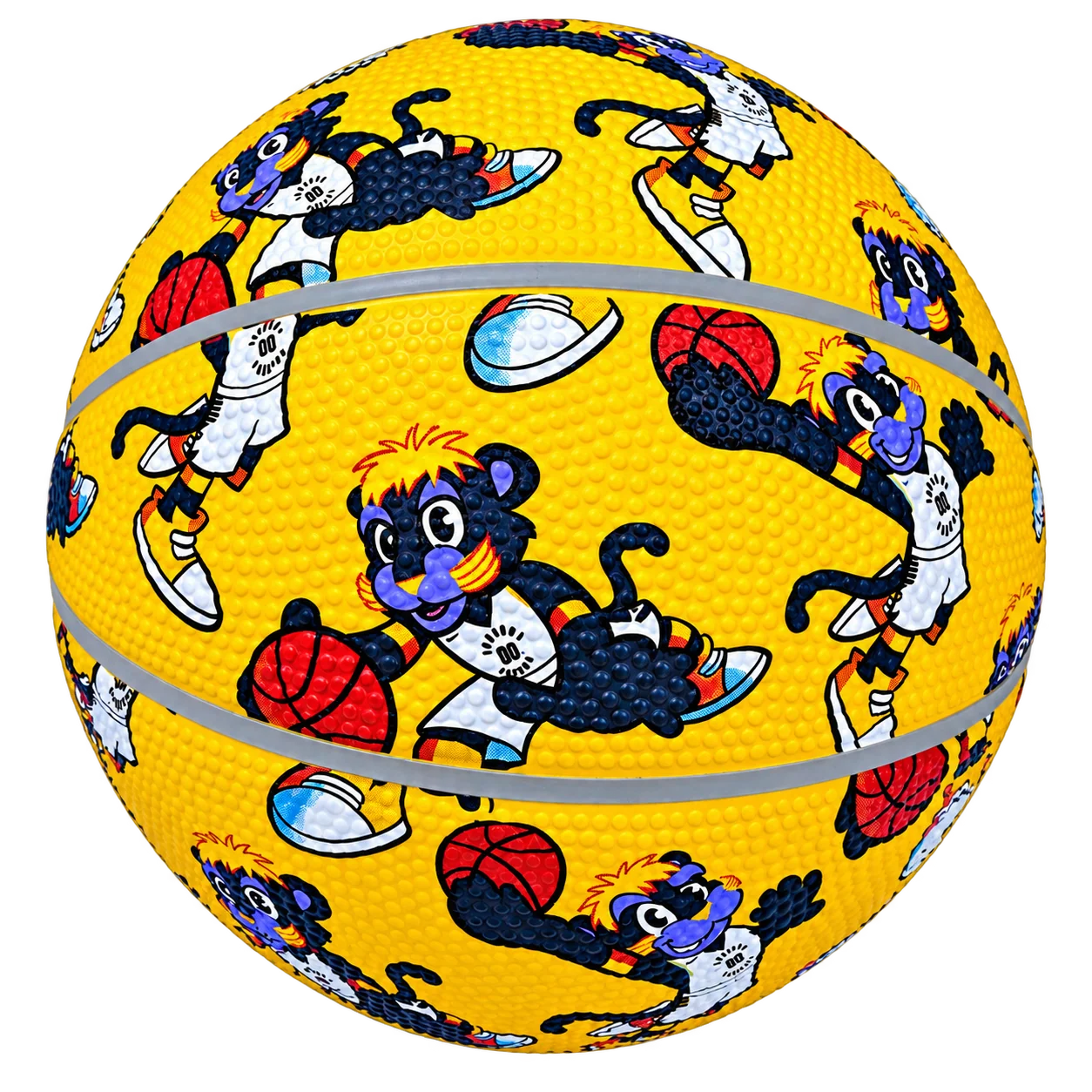 Indiana Pacers Boomer Mini Basketball in White by Wilson 1 Indiana Pacers Boomer Mini Basketball in White by Wilson