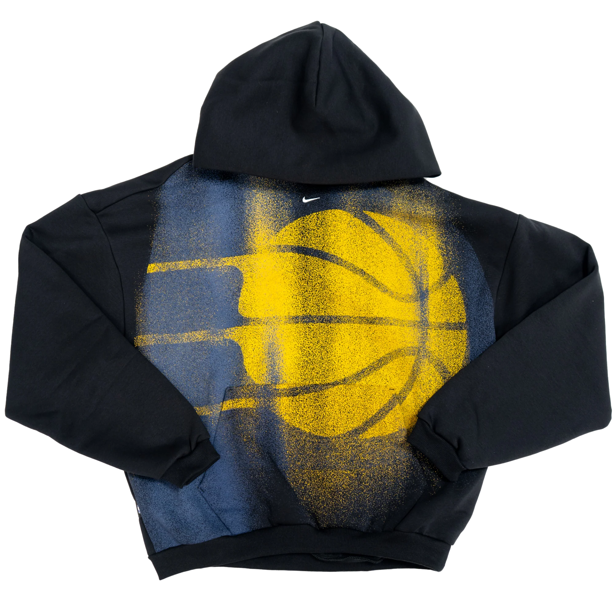 Adult Indiana Pacers 26-27 Icon Standard Issue Hooded Sweatshirt in Black by Nike