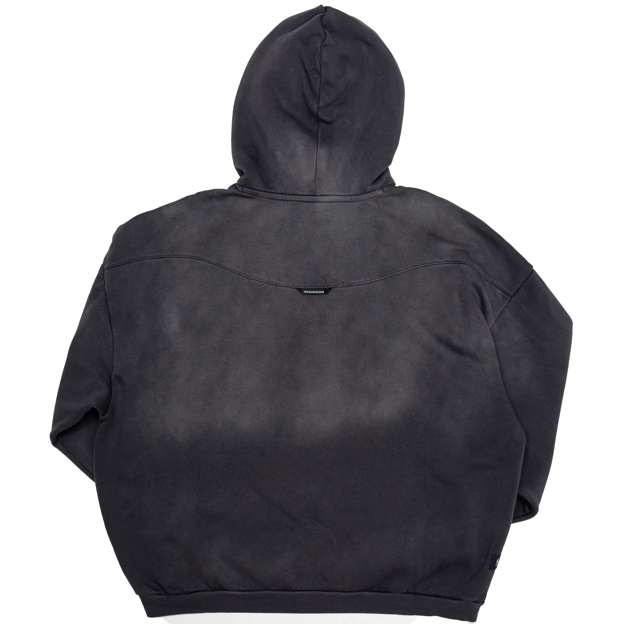 Adult Indiana Pacers 26-27 Team Travel Washed Hooded Sweatshirt in Charcoal by Nike 2 Adult Indiana Pacers 26-27 Team Travel Washed Hooded Sweatshirt in Charcoal by Nike