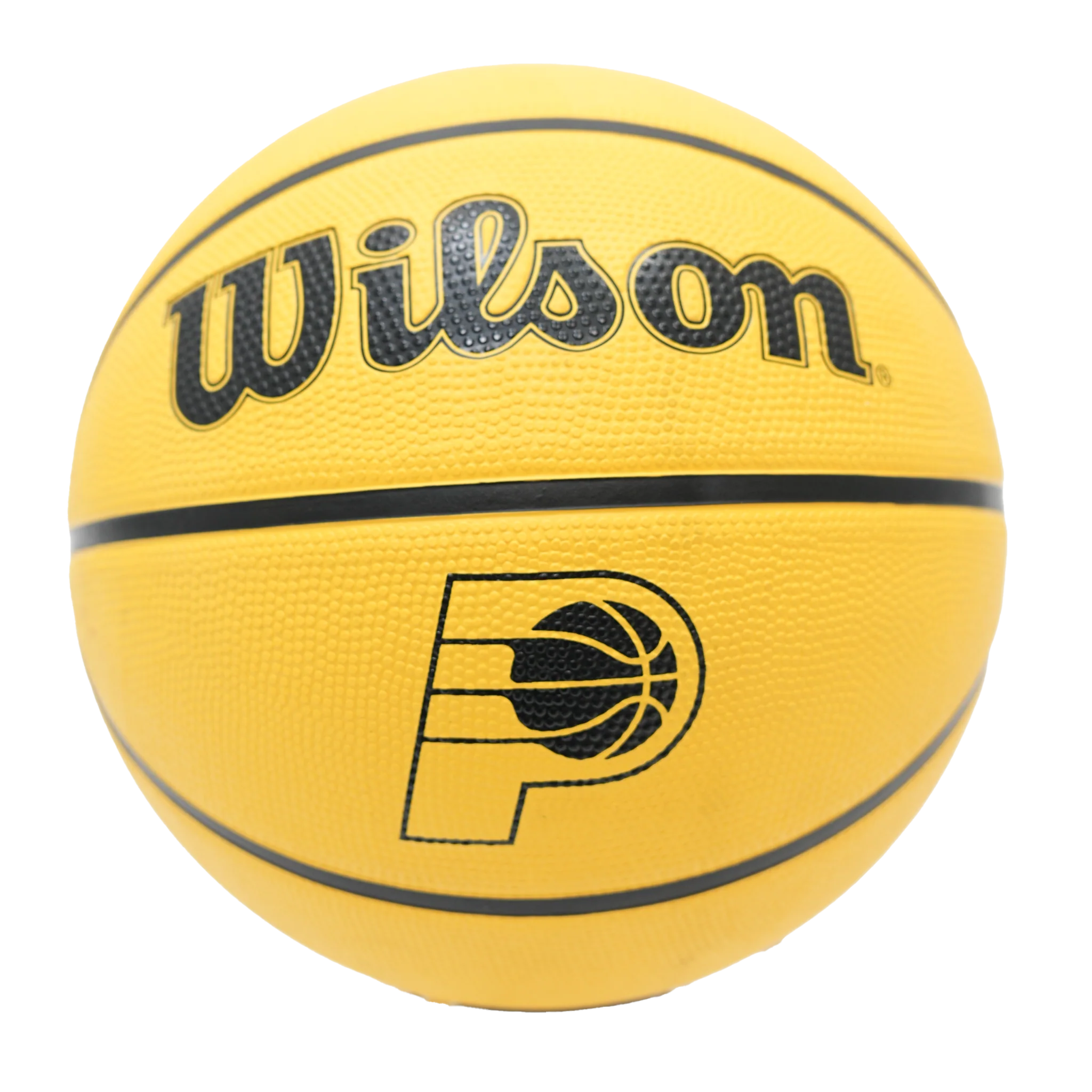 Indiana Pacers Tribute Solid Full-Size Basketball in Gold by Wilson 2 Indiana Pacers Tribute Solid Full-Size Basketball in Gold by Wilson