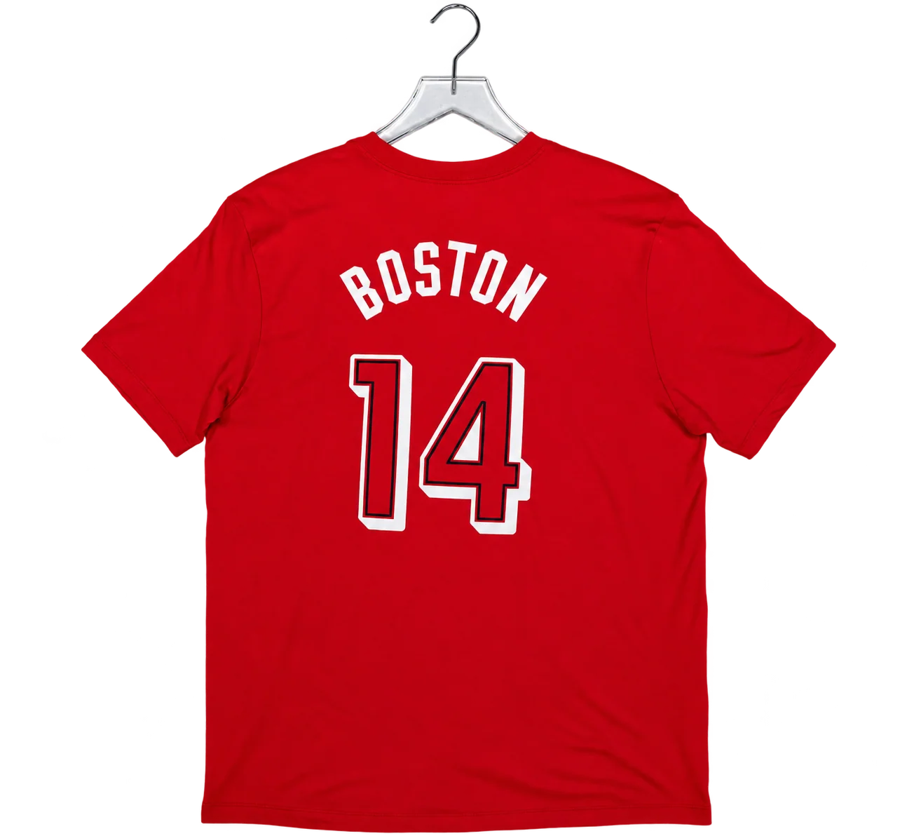 Adult USA Basketball #14 Aliyah Boston Name and Number T-shirt in Red by Nike