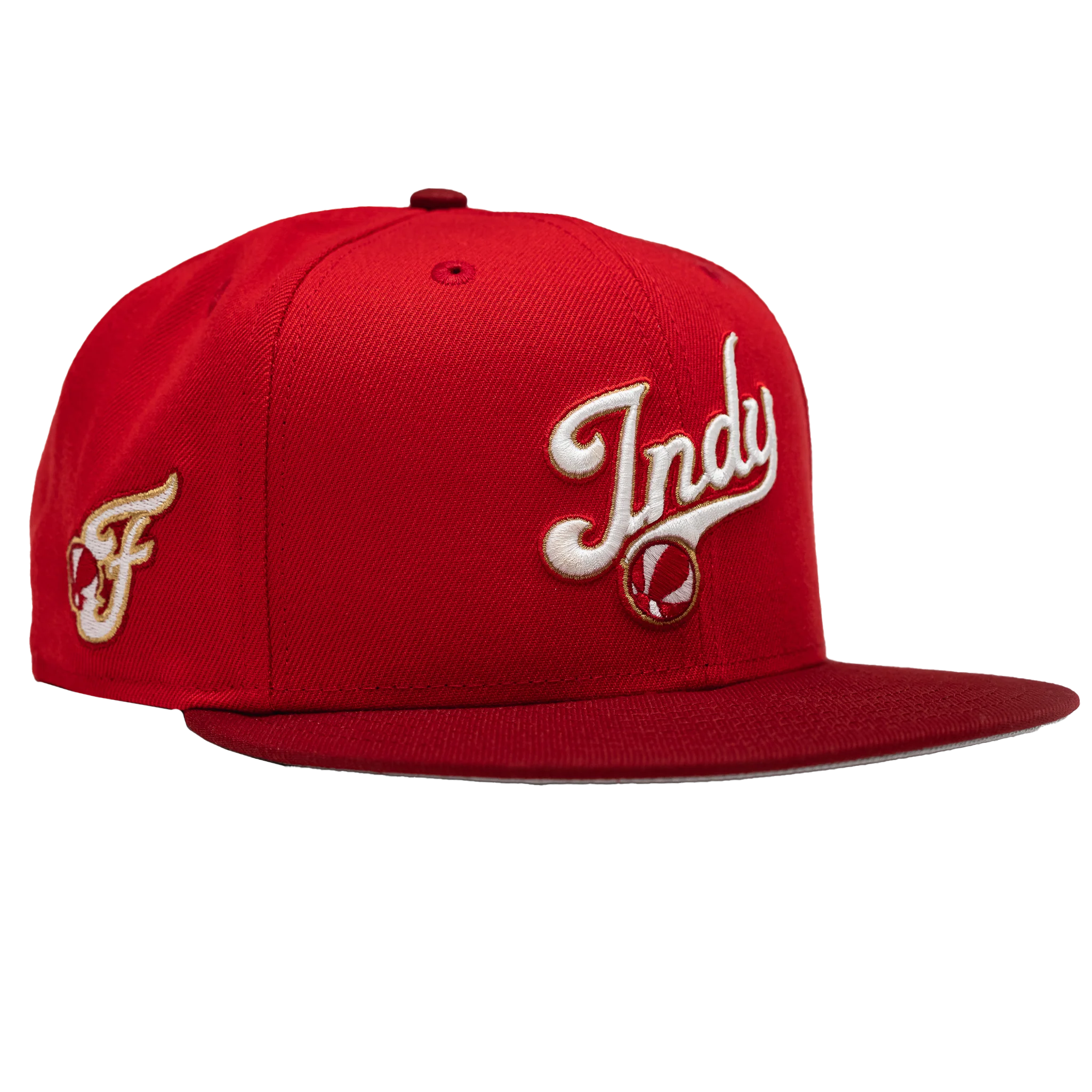 Adult Indiana Fever Rebel 9Fifty Hat in Red by New Era 3 Adult Indiana Fever Rebel 9Fifty Hat in Red by New Era