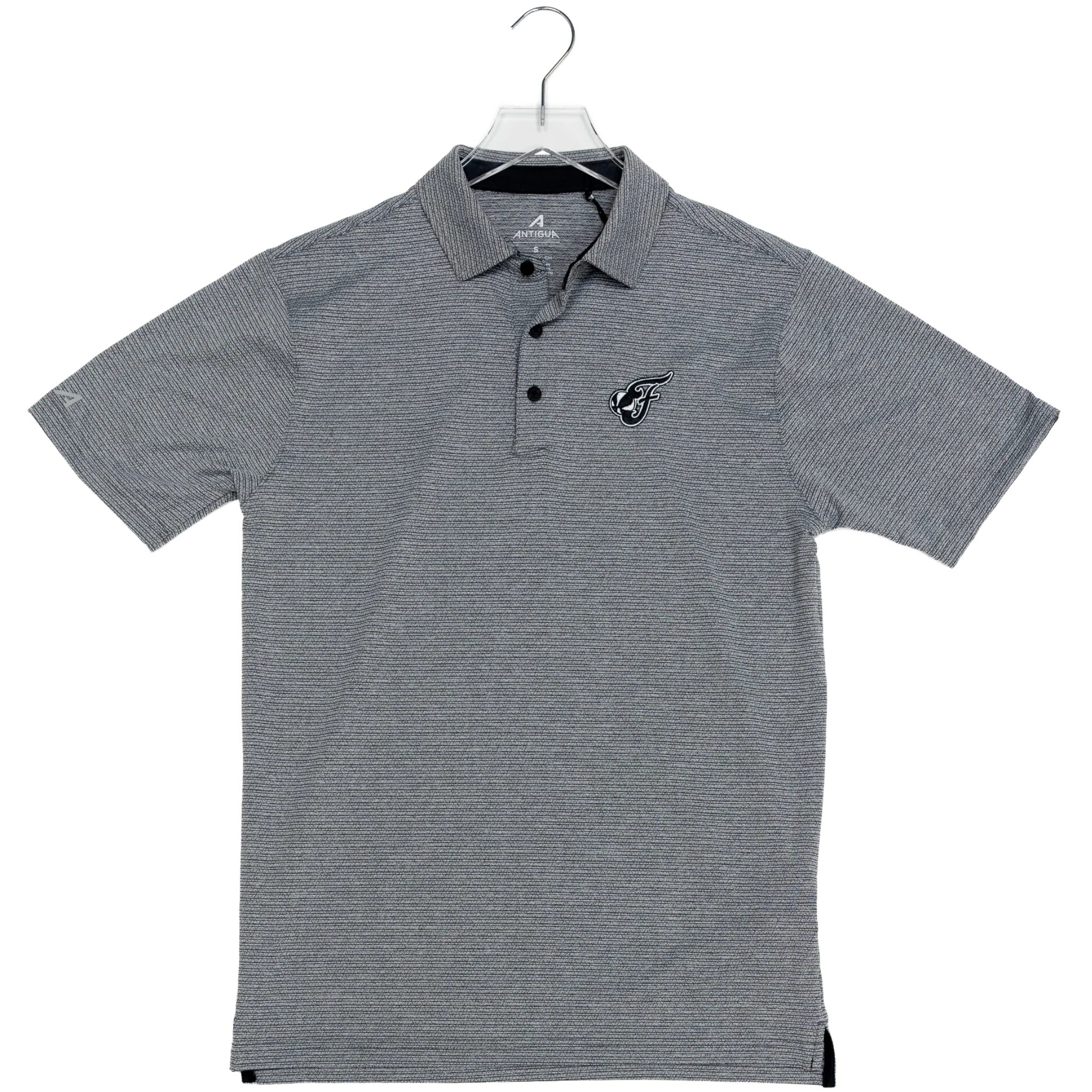 Adult Indiana Fever Changeover Polo Shirt in Black by Antigua