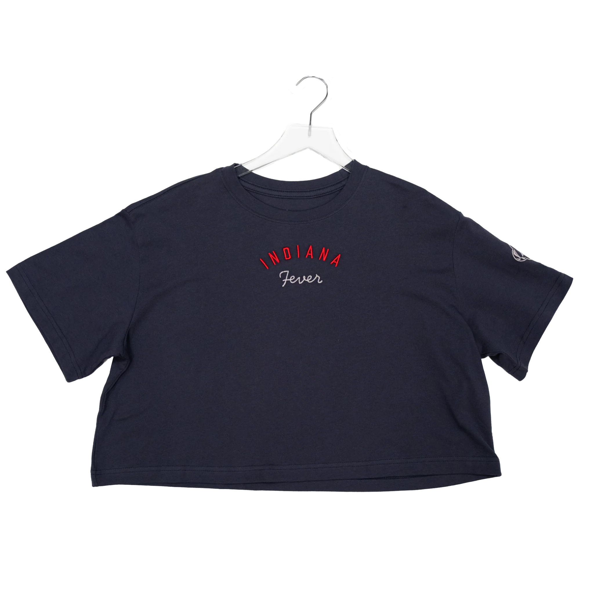 Women’s Indiana Fever Studio Crop T-shirt in Navy by Nike