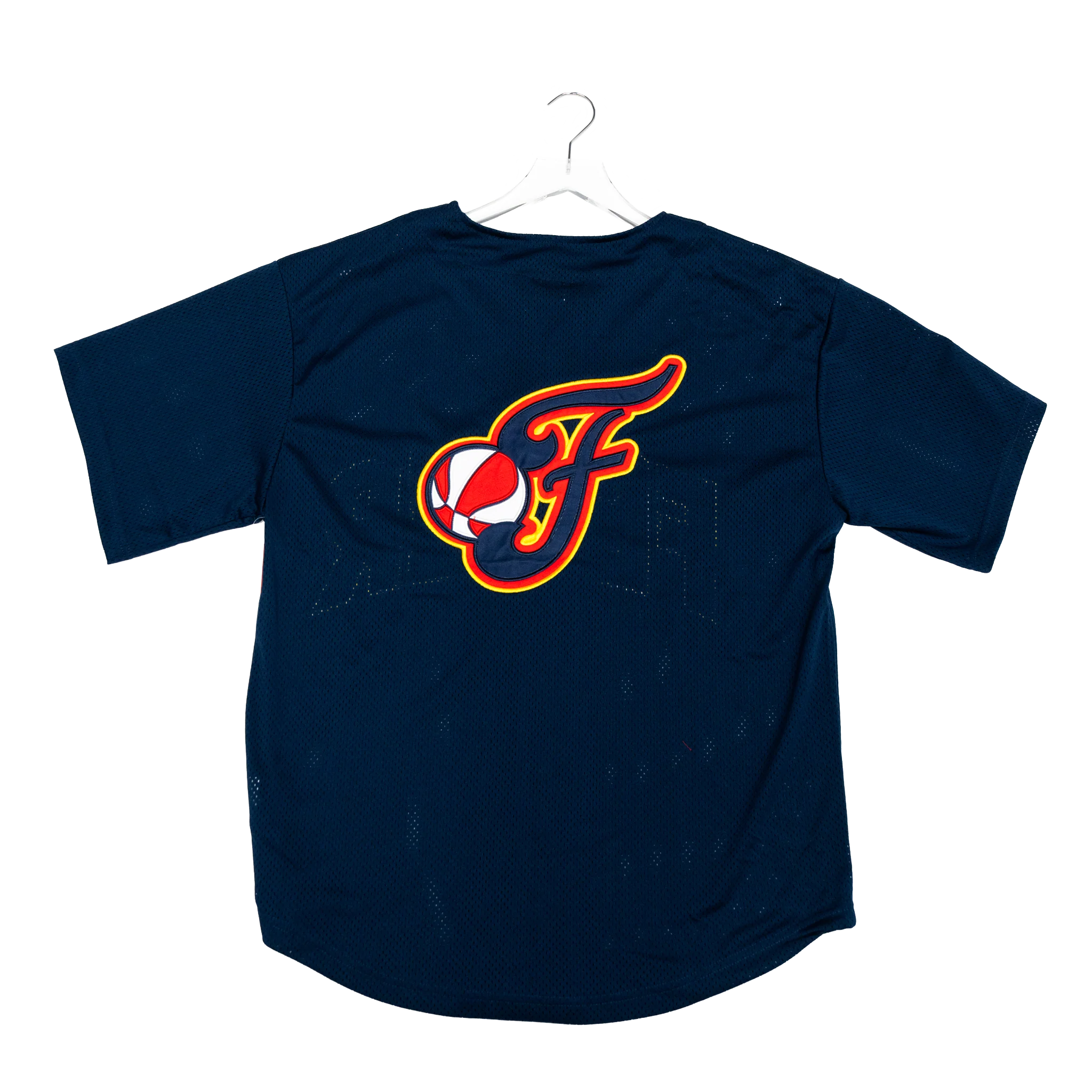 Adult Indiana Fever Baseball Jersey in Navy by Playa Society 2 Adult Indiana Fever Baseball Jersey in Navy by Playa Society